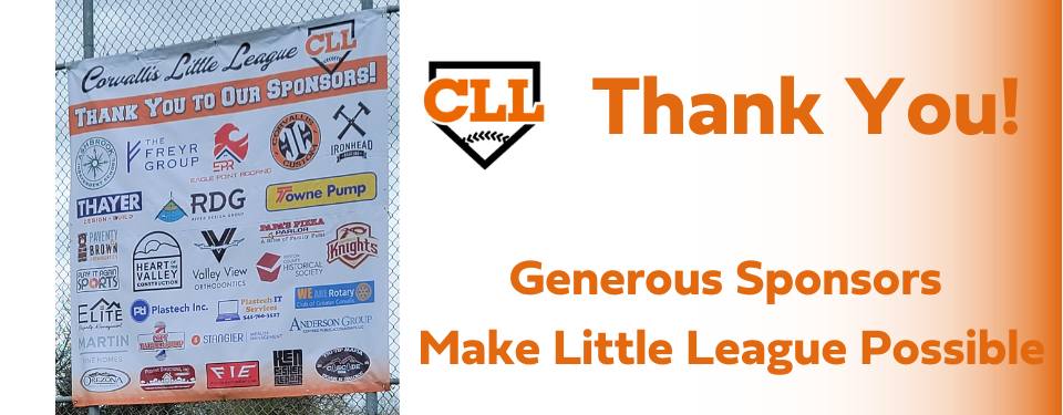 Thank You Sponsors
