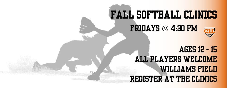 Fall Softball Clinics
