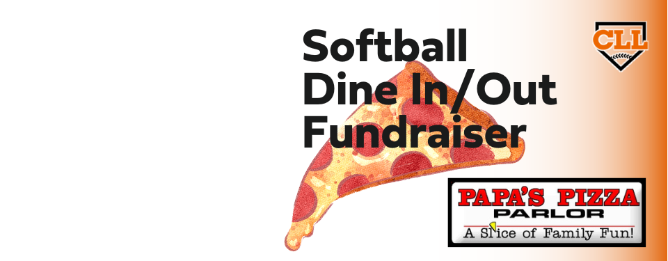 Softball Pizza Fundraiser