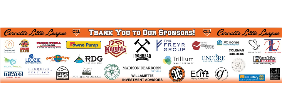 Thank You Sponsors!