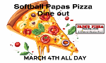 Dine Out for CLL Softball at Papa's Pizza